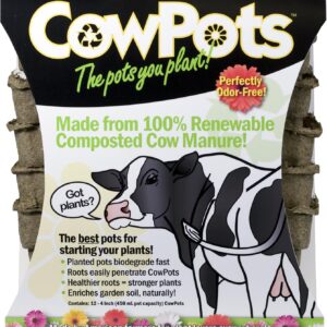 Cowpot, 4", 12-Pack,